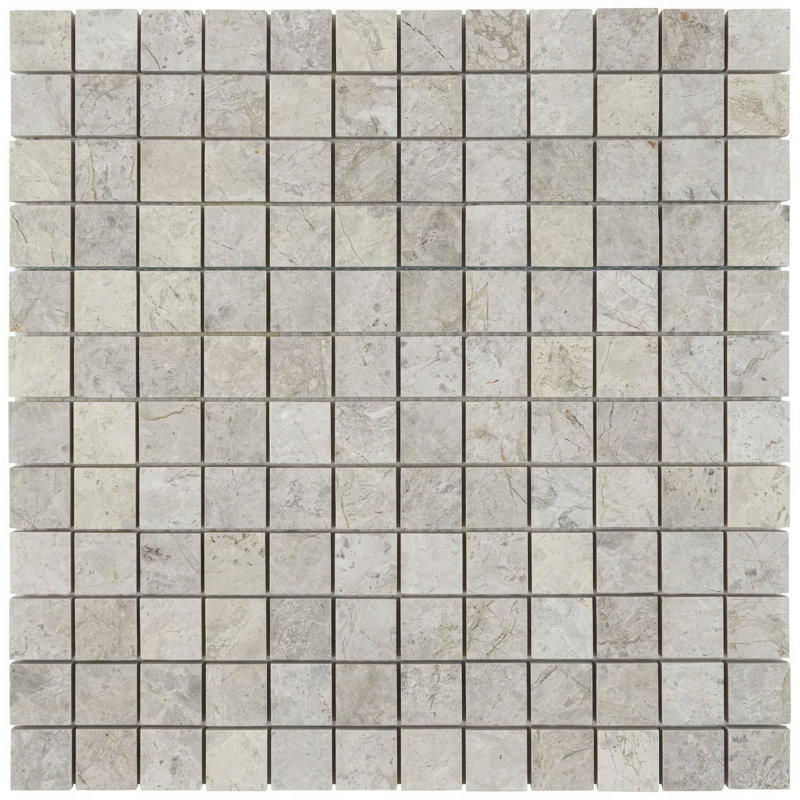12" x 12" Natural Stone Grid Mosaic Wall & Floor Tile