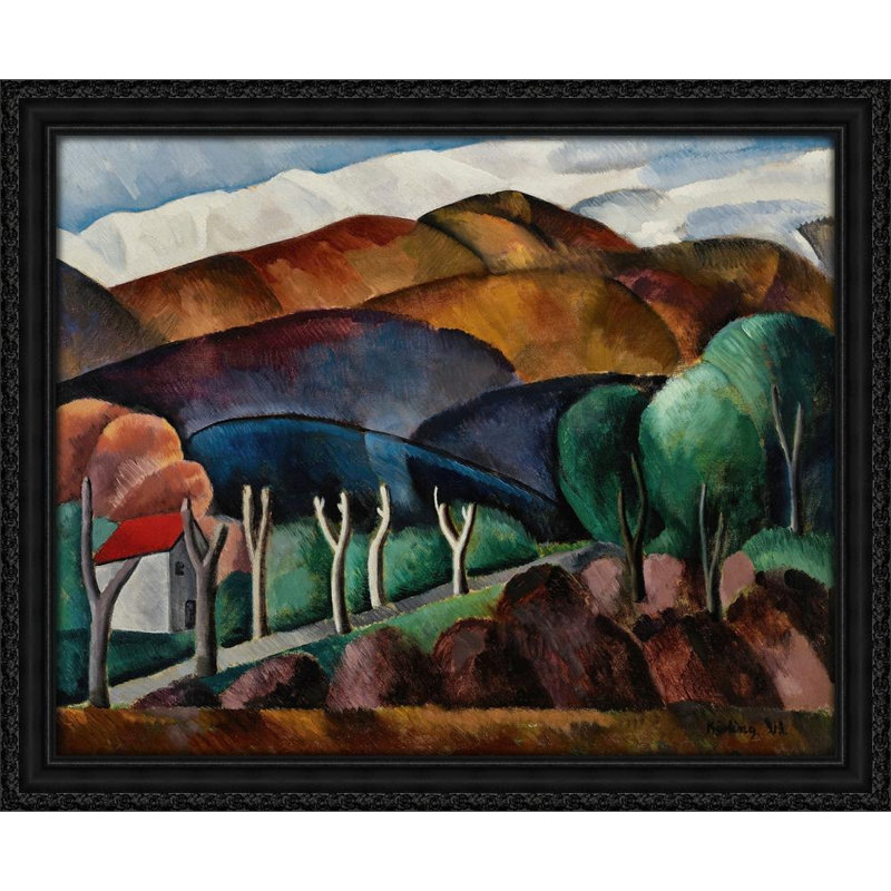 Cèdre, vue sur le Canigou (1913)