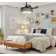 Jasveen 42'' Bluetooth Ceiling Fan with Dimmable LED Lights and Music Player