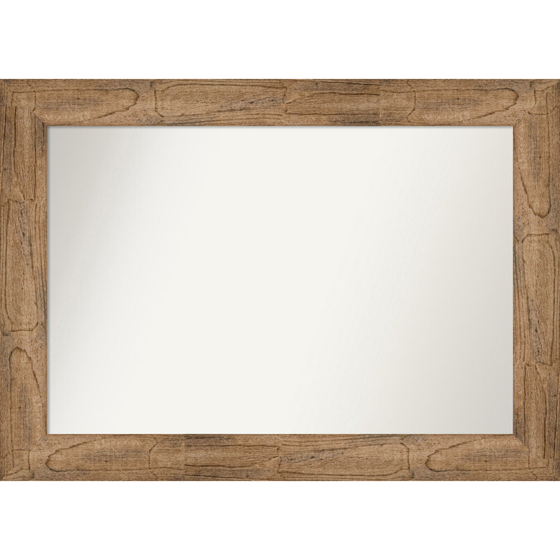 Timmy Solid Wood Wall Mirror, Rectangle, 25.5" x 35.5"