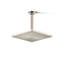 Honesty 8" Single-Function Wall or Ceiling-Mount Square Rainhead, Square Rain Showerhead 1.75 GPM-1021547416