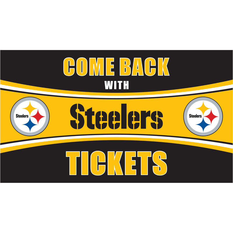 Paillasson en PVC, NFL Pittsburgh Steelers