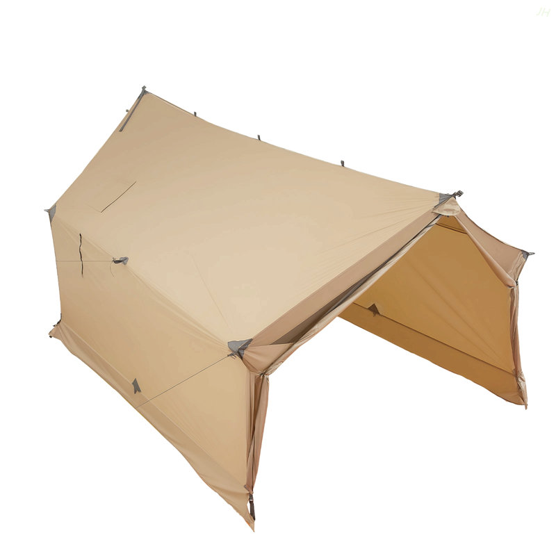 Tente de chalet chaude avec réchaud léger et imperméable pour 2 personnes