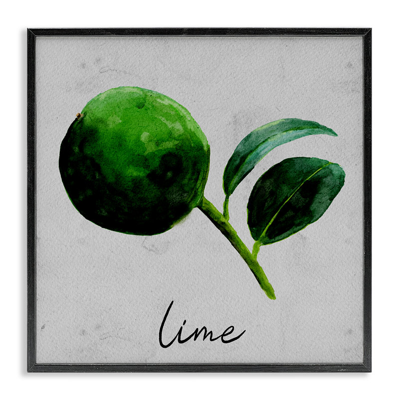 Art de giclée encadrée par Kitchen Moore, H 12 po x l 12 po, Giclée encadrée noir minuit