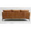 Olivieri 85'' Leather Sofa