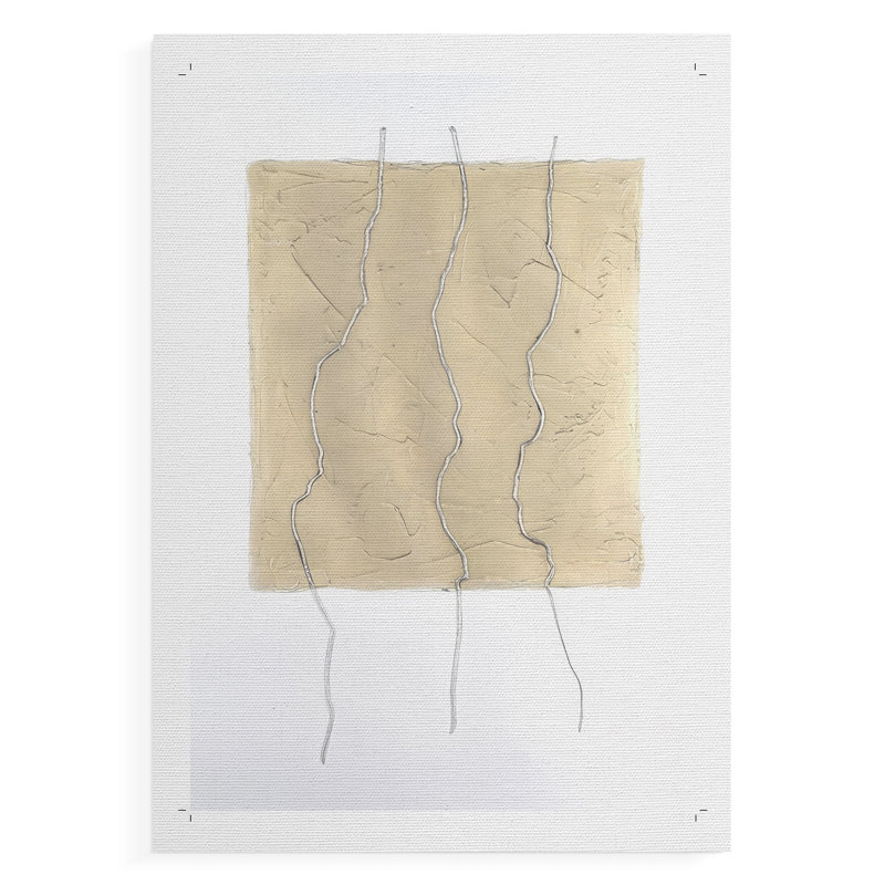 Divided Plot I - Impression sur toile seulement - NON-CADRE, H 36 po x l 24 po
