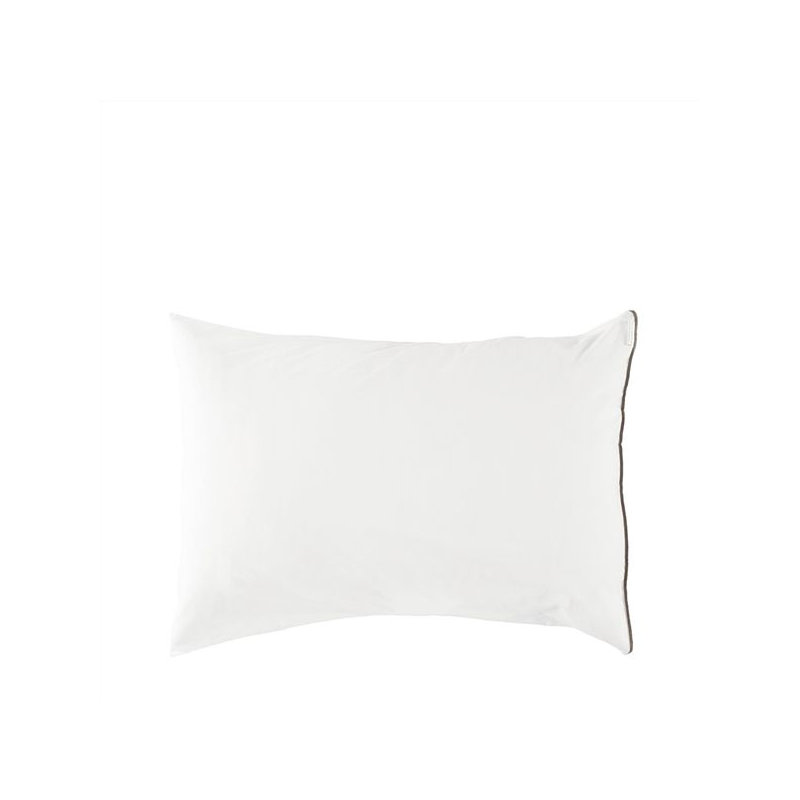 Astor Pillow Case, Standard, Bianco