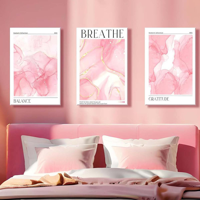 3 Piece Wrapped Canvas Print, 60 cm H x 120 cm W