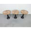 Table de bout de luxe avec design classique - Thé rond compact et glamour pour les petits espaces