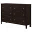 Commode 6 tiroirs Wedgewood Cappuccino-1322163876