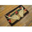 American Hooked 1930s Antique Wool Small Scatter Size Rug