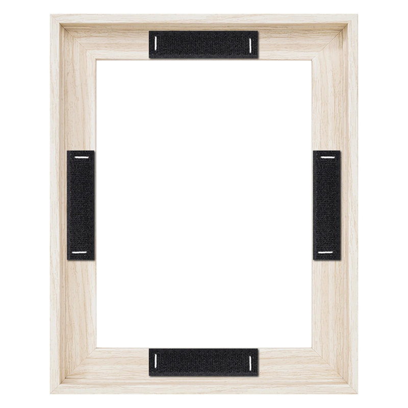 Cadre photo toile flottante naturel, Beige, 8 po x 10 po, 8 po x 10 po, Rectangulaire