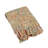 Woven Acrylic Boucle Throw Blanket with Fringe