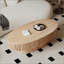 Table basse ovale avec rangement caché-1484184410