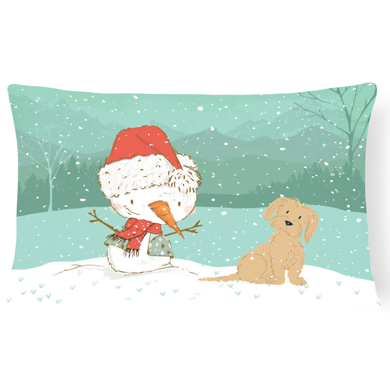  Coussin intérieur / extérieur, Bichon maltais brun