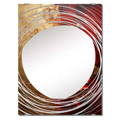 Kodra - Abstract Botanicals Decorative Wall Mirror MIR136433