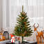 Kingswood Pencil 9' Green Fir Artificial Christmas Tree with 500 Clear Lights with Stand-144729978