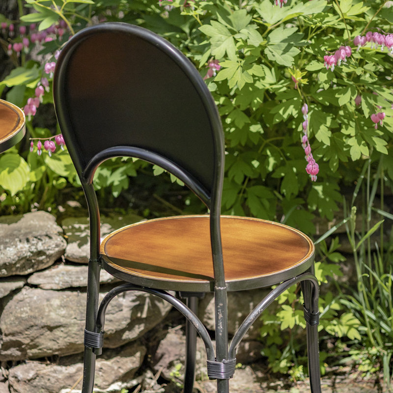 Antroine 2 - Person Patio Dining Set Round Table