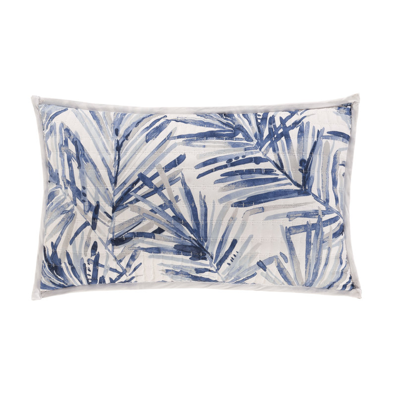 Coussin décoratif à motif palmier Palm Beach, Rectangle H 12 po x l 20 po