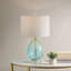 Lampe de table en verre