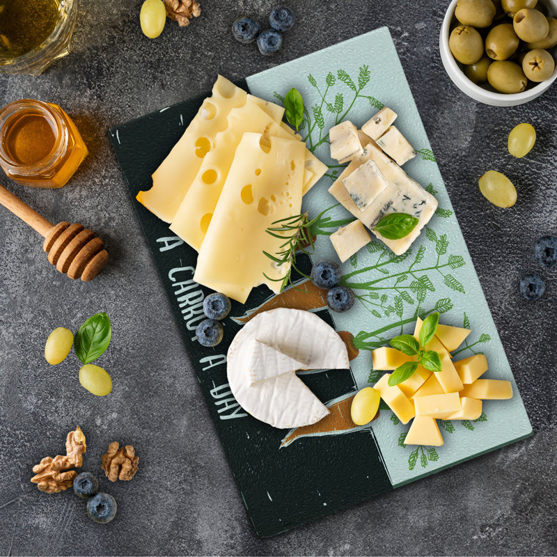 Planche à découper en verre trempé Ambesonne
