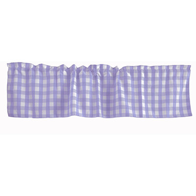 Cantonnière sur mesure l 58 po Haideh Gingham