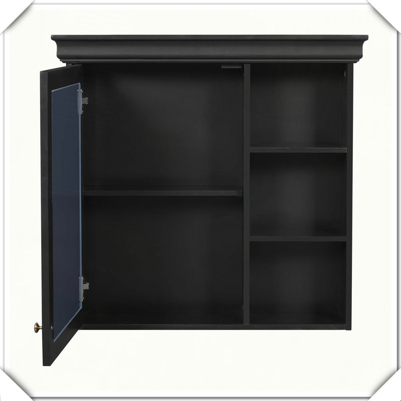 Armoire à pharmacie murale avec rangement pour miroir