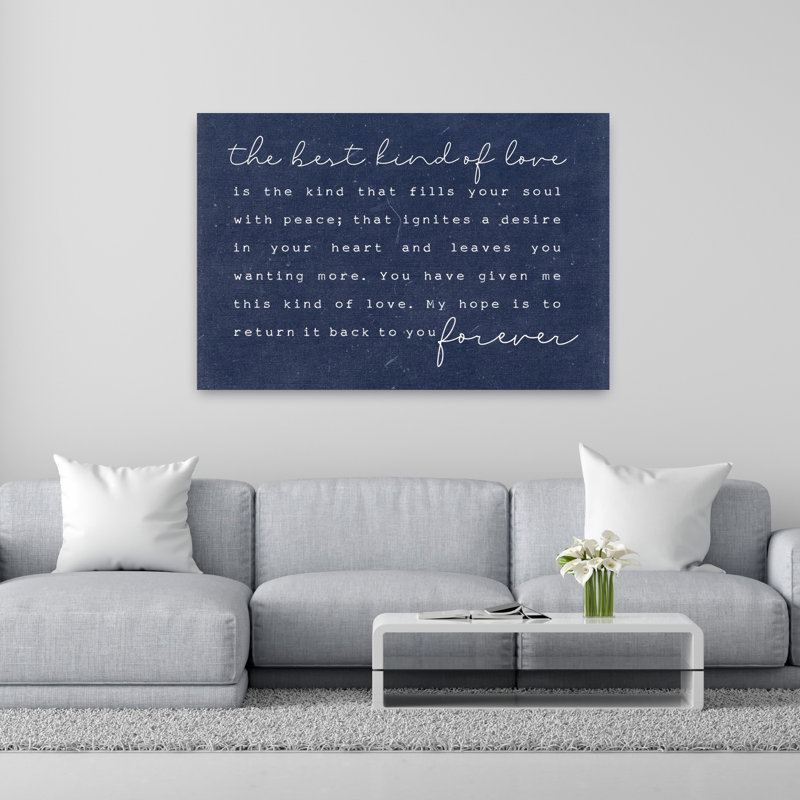 Art contemporain abstrait abstrait The Best Kind of Love, H 40 po x l 60 po