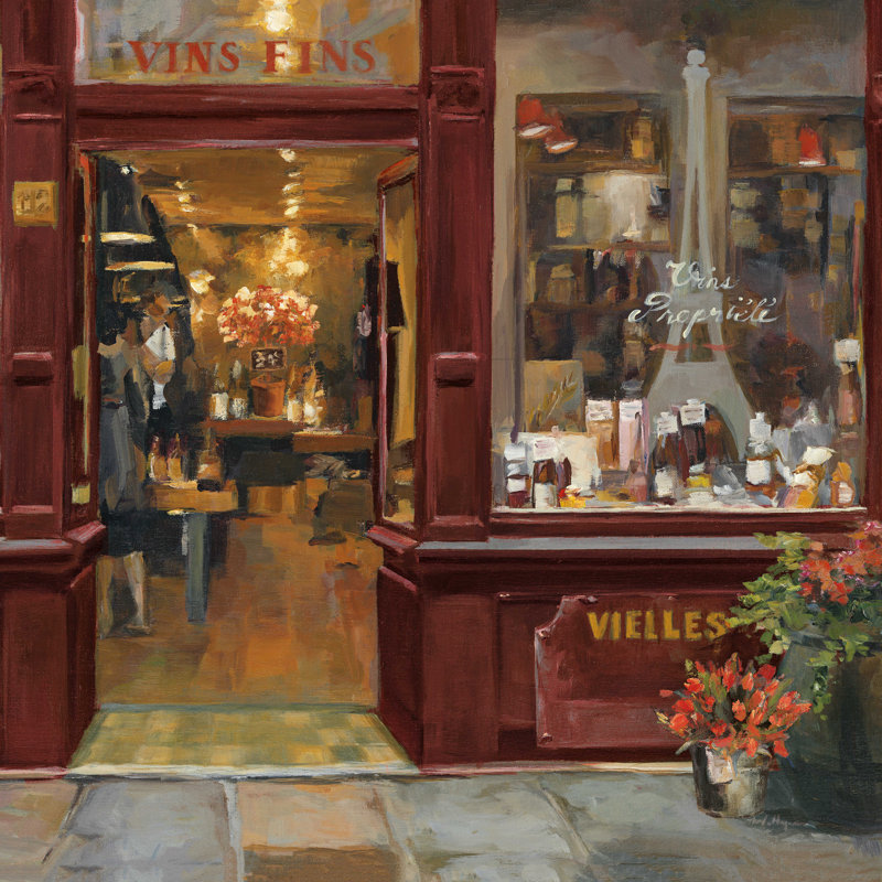 Parisian Shoppe II, H 20 po x l 20 po