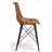 Schooley 18.5 " H Tufted Genuine Leather Upholstered Plastic Side Chair