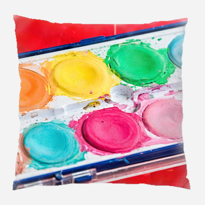 Housse de coussin d'extérieur carré Urrutia, Microsuède, Intérieur