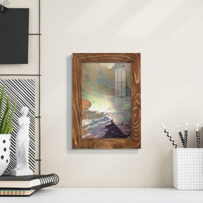Paysage de Monet, impression encadrée sur papier
