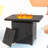 32x24 Inch Propane Fire Pit Table For Patio Garden, Outdoor Gas Fire Pit