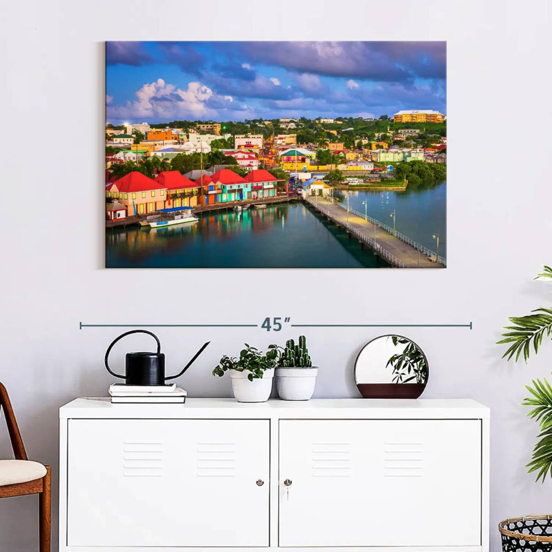 Gillard Bridge To Saint John's, 26" H x 39" W