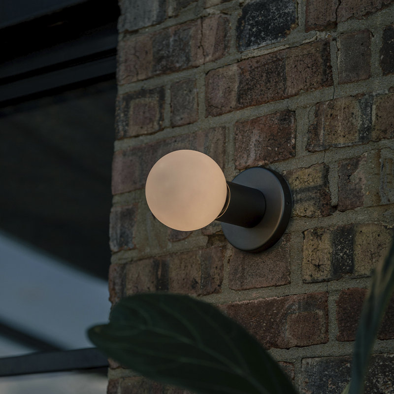 Lochan 1 - Light Armed Sconce, Graphite