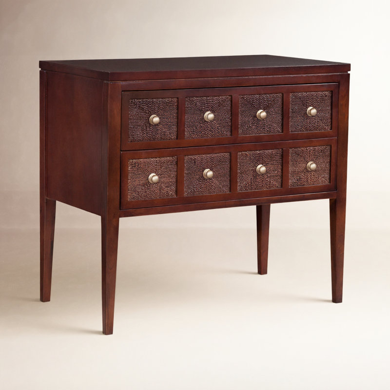 Edenton Two Drawer Accent Chest, Coffee
