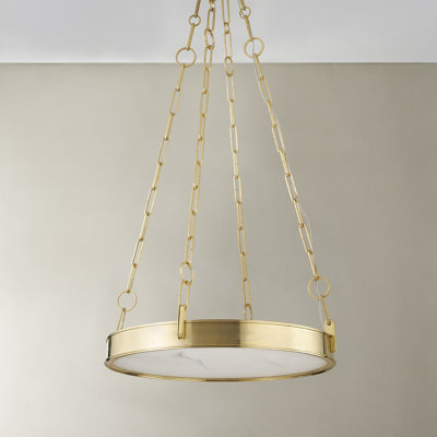 KIRBY 1 LIGHT CHANDELIER
