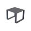Ensemble de mobilier d'extérieur de luxe en aluminium 6 pièces avec coussins gris clair - Comprend un canapé avec table basse, fauteuil, causeuse et table de bout