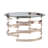 Marni Glass Top Coffee Table