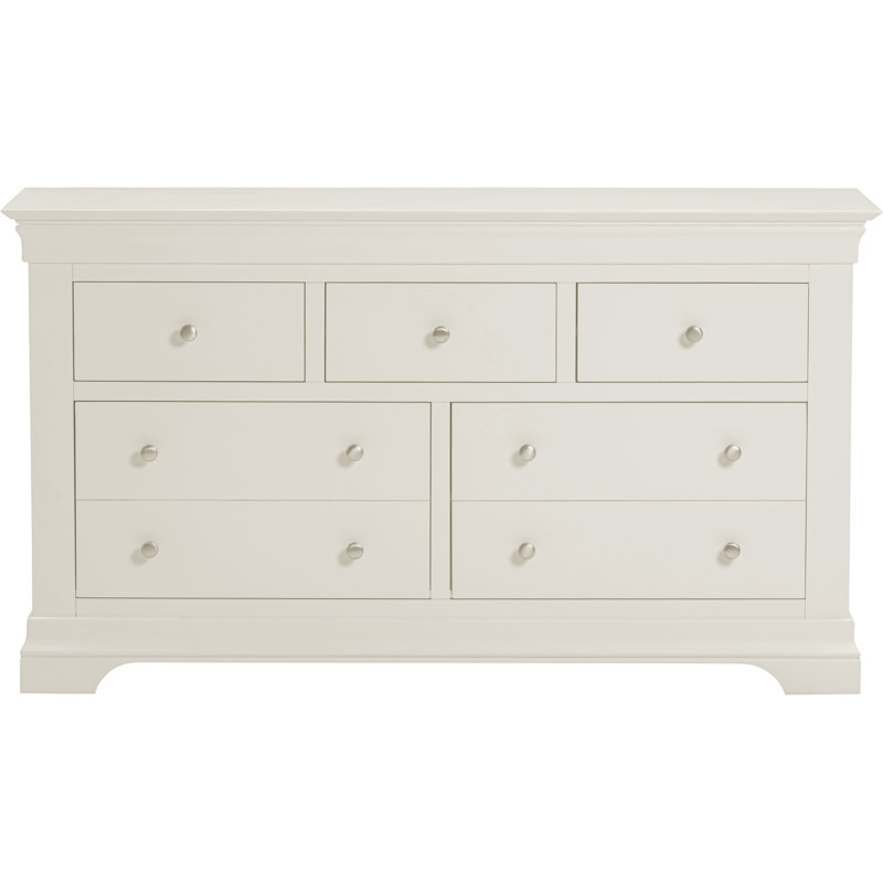 Adaleya 5 Drawer Chest, Ivory