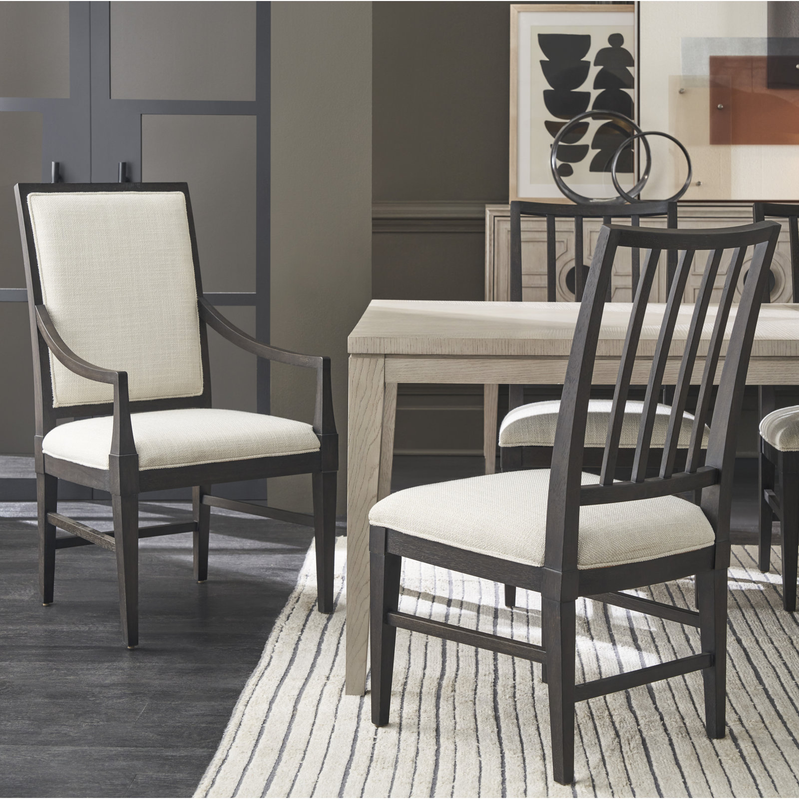 Nadine Dining Armchair, Black