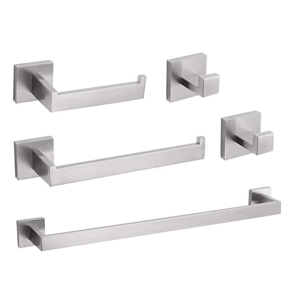 QIANXING 5 - Piece Bathroom Hardware Set | Wayfair