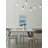 Blue Flows III - Picture Frame Print on Canvas-30011123