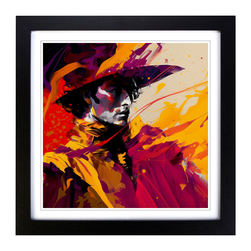 Matador - Framed Print, Black