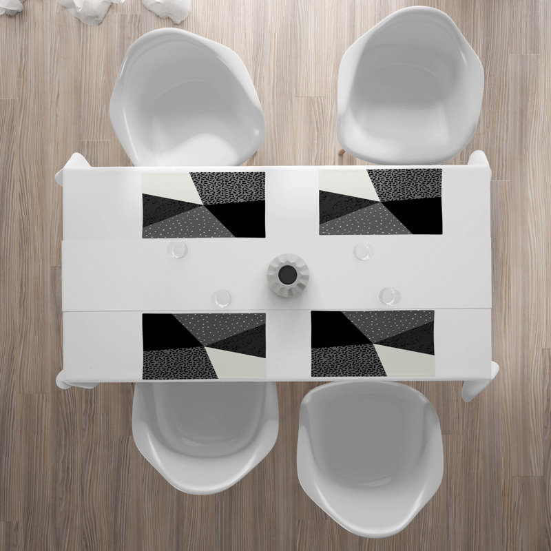Polyester Geometric Rectangle Placemat