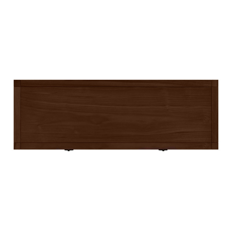 Lark 44" Wood Console Table, Walnut Brown