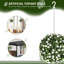 28.00cm Faux Plant in Macrame Hanger