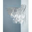 Wall Mounted Wine Glass Rack in Chrome