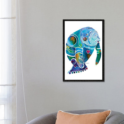 Manatee I 1 Piece Painting on Canvas