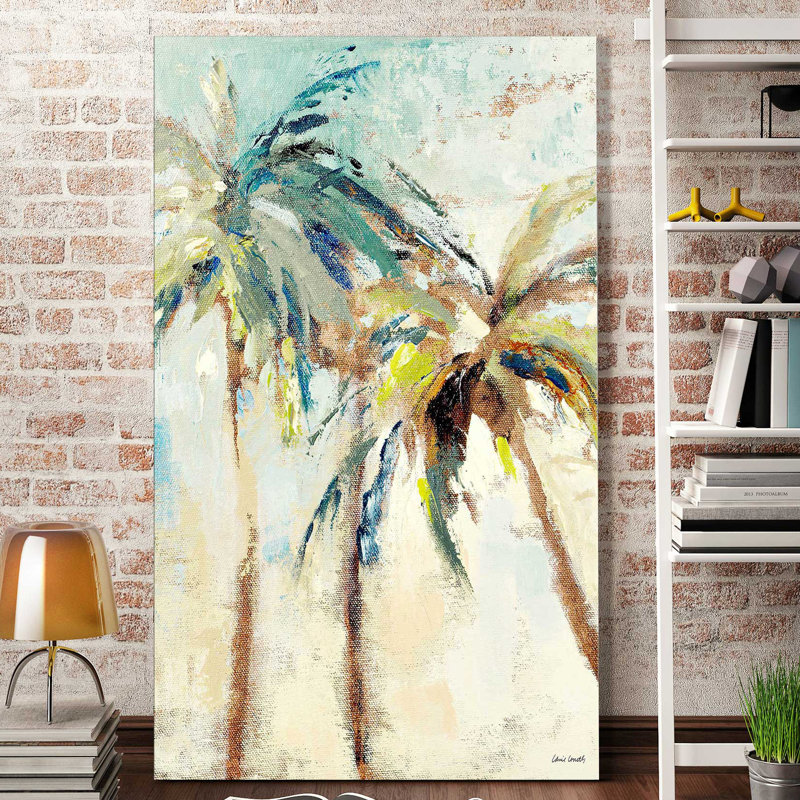 «Bright Island Morning I», reproduction d'art sur toile tendue, H 40 po x l 18 po x P 1 po